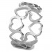 Silberdream SilberDream Ring Herzen Gr. 58 Sterling 925er Silber SDR400J58