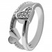 Silberdream SilberDream Ring Herzen Zirkonia weiß Gr.60 aus 925er Silber Damen SDR410W60