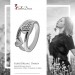 Silberdream SilberDream Ring Herzen Zirkonia weiß Gr.60 aus 925er Silber Damen SDR410W60 Schlussverkauf