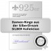 Silberdream SilberDream Ring Bandring gedreht Zirkonia weiß Gr.60 aus 925er Silber SDR411W60 Fabrikverkauf