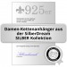 Silberdream SilberDream Kettenanhänger Diamant Form Anhänger für Damen 925er Silber SDH8200J Auslauf