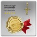Silberdream GoldDream Kettenanhänger Kreuz zweifarbig 333 Gelbgold Echtschmuck GDH516TY Hotsell