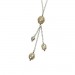 Silberdream SilberDream Perlen Collier ws Kette 925 Silber SDH014W