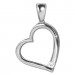 Silberdream SilberDream Ketten Anhänger -Herz- Zirkonia weiß 925 Silber SDH4381W Outlet