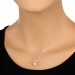 Silberdream SilberDream Glitzer Anhänger Silber Zirkonias weiß GSH102 Auslauf