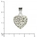 Silberdream SilberDream Glitzer Anhänger Herz Zirkonia Kristalle weiß 925 GSH203W Schlussverkauf