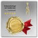 Silberdream GoldDream Kettenanhänger Kette Zirkonia 333 Gold Anhänger Echtschmuck GDH504WY Auslauf