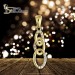 Silberdream GoldDream Kettenanhänger Kette Zirkonia 333 Gold Anhänger Echtschmuck GDH504WY Auslauf