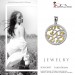 Silberdream SilberDream Ketten Anhänger -Kreis- bicolor 925er Sterling Silber SDH4384T Verkauf