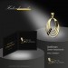 Silberdream GoldDream Kettenanhänger Ovale Zirkonia 333 Gold Anhänger Echtschmuck GDH5062Y Schlussverkauf
