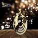 Silberdream GoldDream Kettenanhänger Ovale Zirkonia 333 Gold Anhänger Echtschmuck GDH5062Y Schlussverkauf