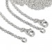 Silberdream SilberDream 925 Silber Charm Halsketten Set 2x80cm FC00298-2