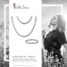 Silberdream SilberDream Schmuck Set Zirkonia weiß Collier & Armband Damen 925 Silber SDS447W Schlussverkauf
