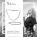 Silberdream SilberDream Schmuck Set Zirkonia Collier & Armband Damen 925 Silber SDS436W Outlet