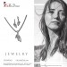 Silberdream SilberDream Schmuck Set Kette und Ohrringe Blätter Zirkonia Silber SDS49043 Auslauf