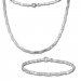Silberdream SilberDream Schmuck Set Design Collier & Armband Damen 925 Silber SDS427