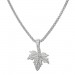 Silberdream SilberDream Schmuck Set Kette und Anhänger Ahornblatt Zirkonia 925er SDS4926W