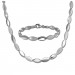 Silberdream SilberDream Schmuck Set Elegance Zirkonia Collier & Armband Damen 925er SDS453W