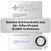 Silberdream SilberDream Schmuck Set Kette und Ohrringe Rund Zirkonia 925er Silber GSS411W Blitzverkäufe