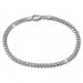 Silberdream SilberDream Armband Panzer facettiert 925 Sterling Silber Unisex 19cm SDA2399J
