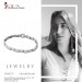 Silberdream SilberDream Armband Wave 925 Sterling Silber 18,5cm Silberarmband SDA477J Günstiger Verkauf