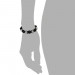 Silberdream SilberDream Shamballa Armband Stein schwarz / silber SDA913 Schlussverkauf