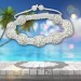 Silberdream SilberDream Shamballa Armband weiß mit 9 Zirkonia Kugeln weiß SDA930 Günstiger Verkauf