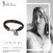 Silberdream SilberDream Lederarmband Edelstahl Herz braun Leder Armband LAP005B Fabrikverkauf