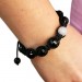 Silberdream SilberDream Shamballa Armband schwarz 925 Sterling Silber Kugel SDA032 Online