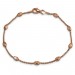 Silberdream SilberDream Damen Armband Ankerkette 19,5cm Silber rosevergoldet Trend SDA2389E