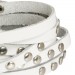 Silberdream SilberDream Lederarmband weiß Damen Leder Armband LA2250W im Angebot