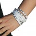 Silberdream SilberDream Lederarmband weiß Damen Leder Armband LA2250W im Angebot