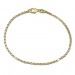 Silberdream GoldDream Armband Zopf 375 Gelbgold Damen 18cm GDA0508Y
