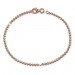 Silberdream SilberDream Damen Armband Kugel 19cm rosevergoldet 925 Sterling Silber SDA2549E