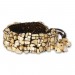 Silberdream SilberDream Stein Armband Geflecht beige Armreifen SDA016