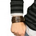 Silberdream SilberDream Lederarmband braun Herren Leder Armband LA1189B Auslauf