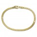 Silberdream GoldDream Armband Panzer flach 333 Gelbgold Damen 18,7cm GDA0469Y