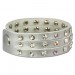 Silberdream SilberDream Lederarmband silbern CZ Damen Leder Armband LAC222K