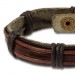 Silberdream SilberDream Lederarmband schwarz Herren Leder Armband LA0014 Outlet