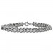 Silberdream SilberDream Armband Glamour 925 Silber Zirkonia weiß 19cm Damen SDA4791W