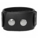 Silberdream SilberDream Lederarmband Unisex schwarz Stahl-Lederarmband LA6046S Fabrikverkauf