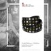 Silberdream SilberDream Nieten-Lederarmband Wickeloptik schwarz Damen Leder Armband LAP087S Begrenzte Freigabe