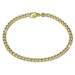 Silberdream GoldDream Armband Panzer hohl 333 Gold 18,5cm 8 Karat GDA0348Y