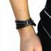Silberdream SilberDream Lederarmband schwarz Herren Leder Armband LA2219 Angebote