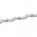 Silberdream SilberDream Armband Welle matt/glänzend 925 Sterling Silber 19cm SDA432 Schlussverkauf