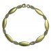 Silberdream GoldDream Armband Oval Zirkonia 333 Gold 19,5cm 8 Karat Damen GDA5049Y