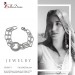 Silberdream SilberDream Armband Ringe 925 Sterling Silber Damen 18,5cm SDA419 Hotsell