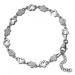 Silberdream SilberDream Armband Herzen 925 Silber poliert Zirkonia ca. 21,5cm SDA4798W