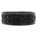 Silberdream SilberDream Lederarmband schwarz Kreuzband Leder Armband LA5654S