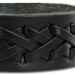 Silberdream SilberDream Lederarmband schwarz Kreuzband Leder Armband LA5654S Blitzverkäufe